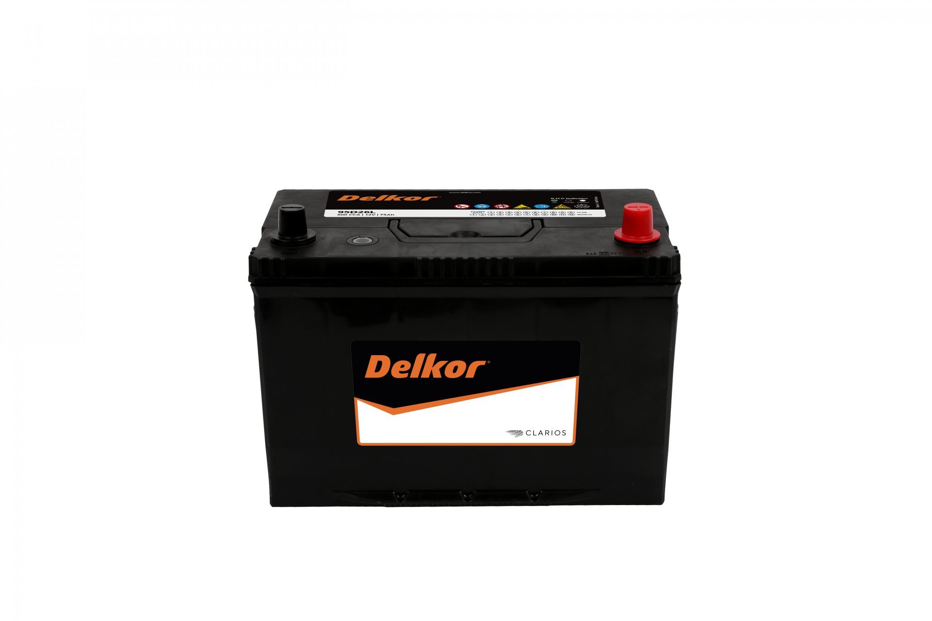 Battery Delkor 95D26L (Sealed Maintenance Free Type) 12V 75Ah